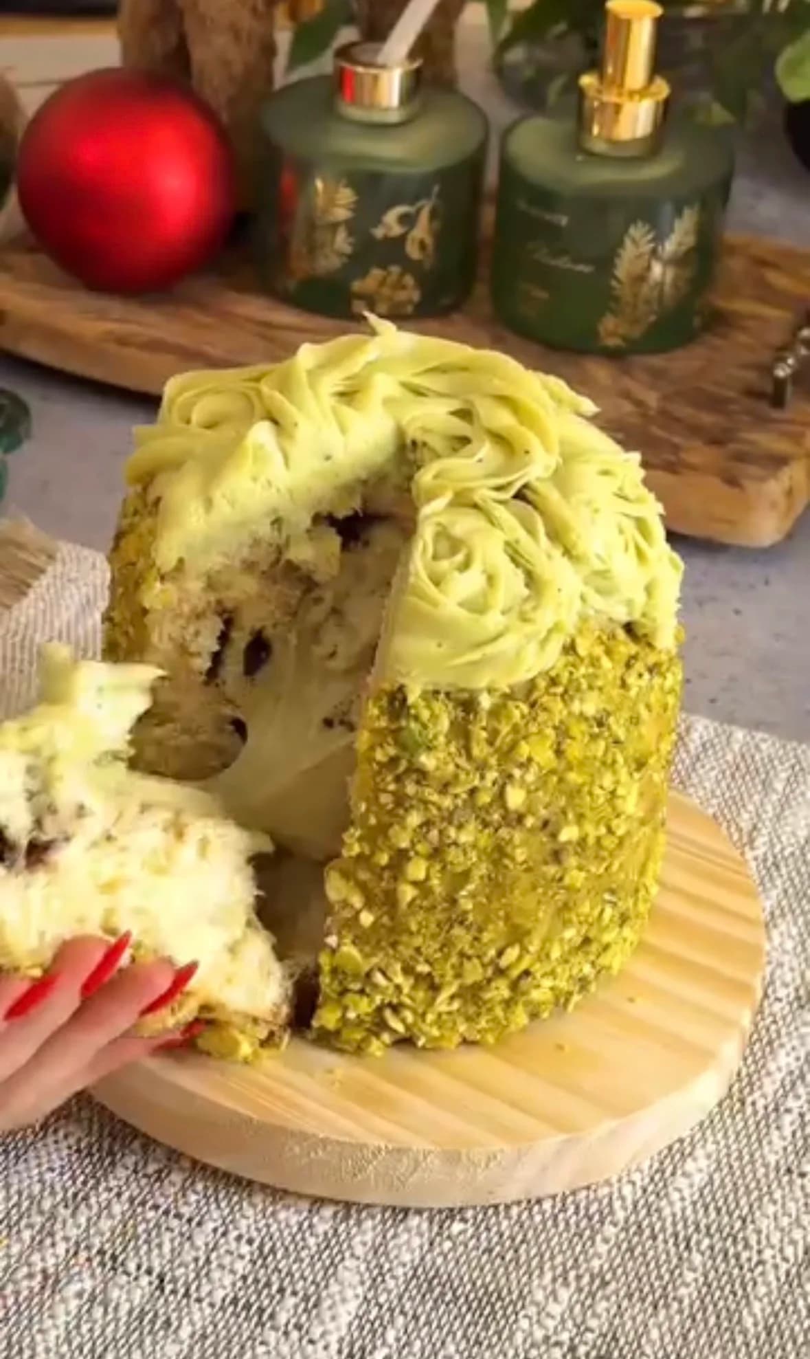 Mini Chocotone com Ganache e Raspas de Laranja